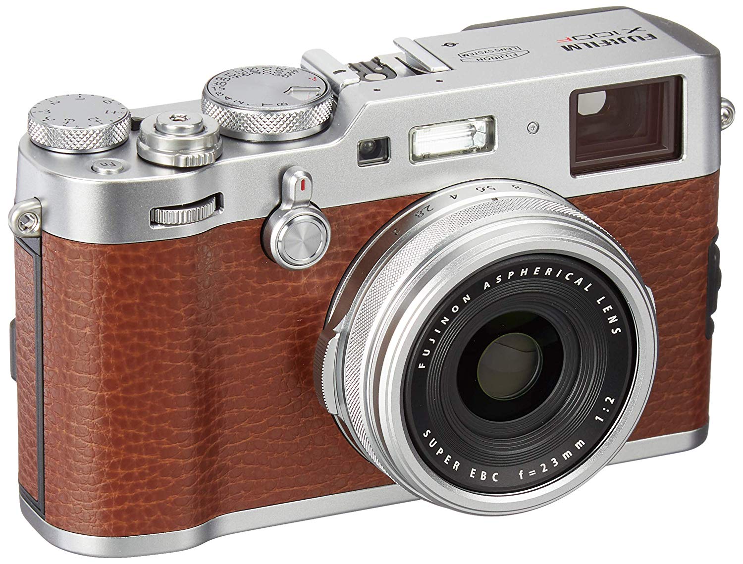 FUJIFILM X100F Digital Camera with Fujinon 23mm f/2 Fixed Lens (Brown)