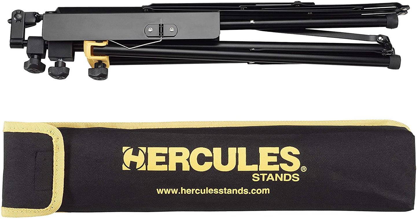 HERCULES Stands EZ Desk 3-Section Heavy Duty Collapsible Music Stand with Bag