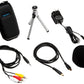 Zoom APQ-3HD Accessory Kit Package for Q3HD Handy Video Recorder with Tripod, Soft Case, AC Adapter, Mini USB and 3.5mm to RCA Cables