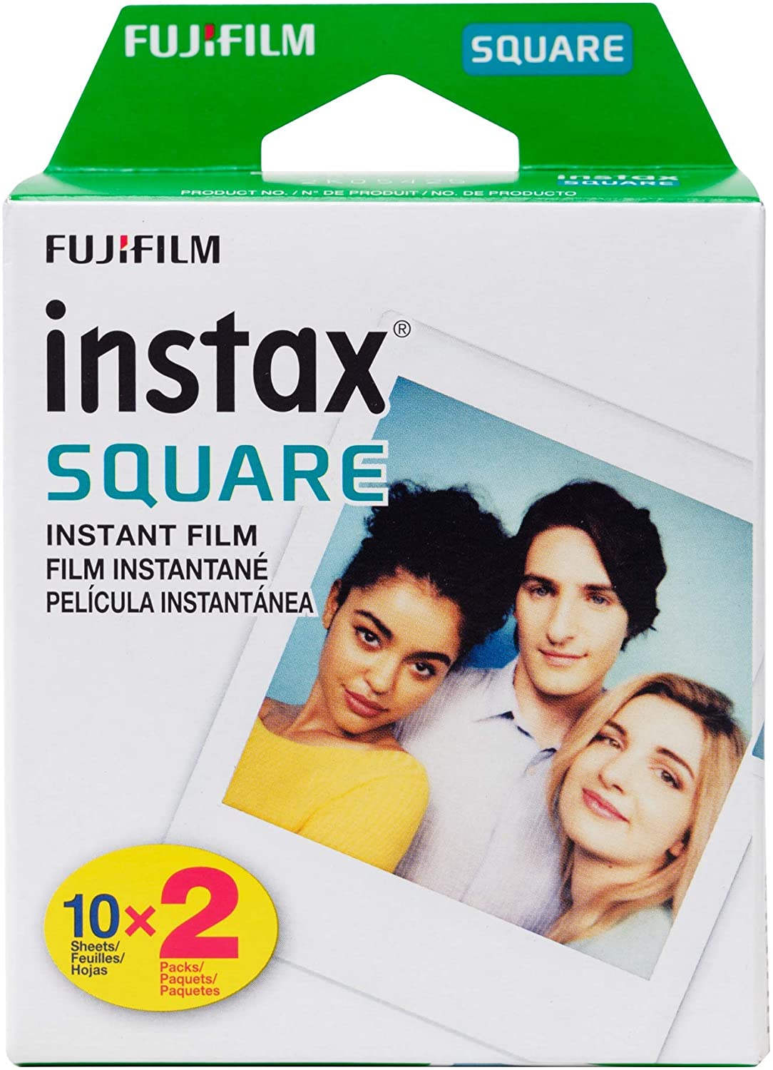 Fujifilm Instax Square Glossy 10 Sheets Film - Twin Pack