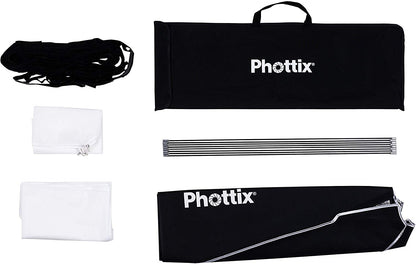 [CLEARANCE] Phottix Solas Octagon Softbox with Grid 122cm or 48 Inches
