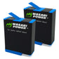 Wasabi Power Battery for GoPro HERO9 and Dual USB Charger