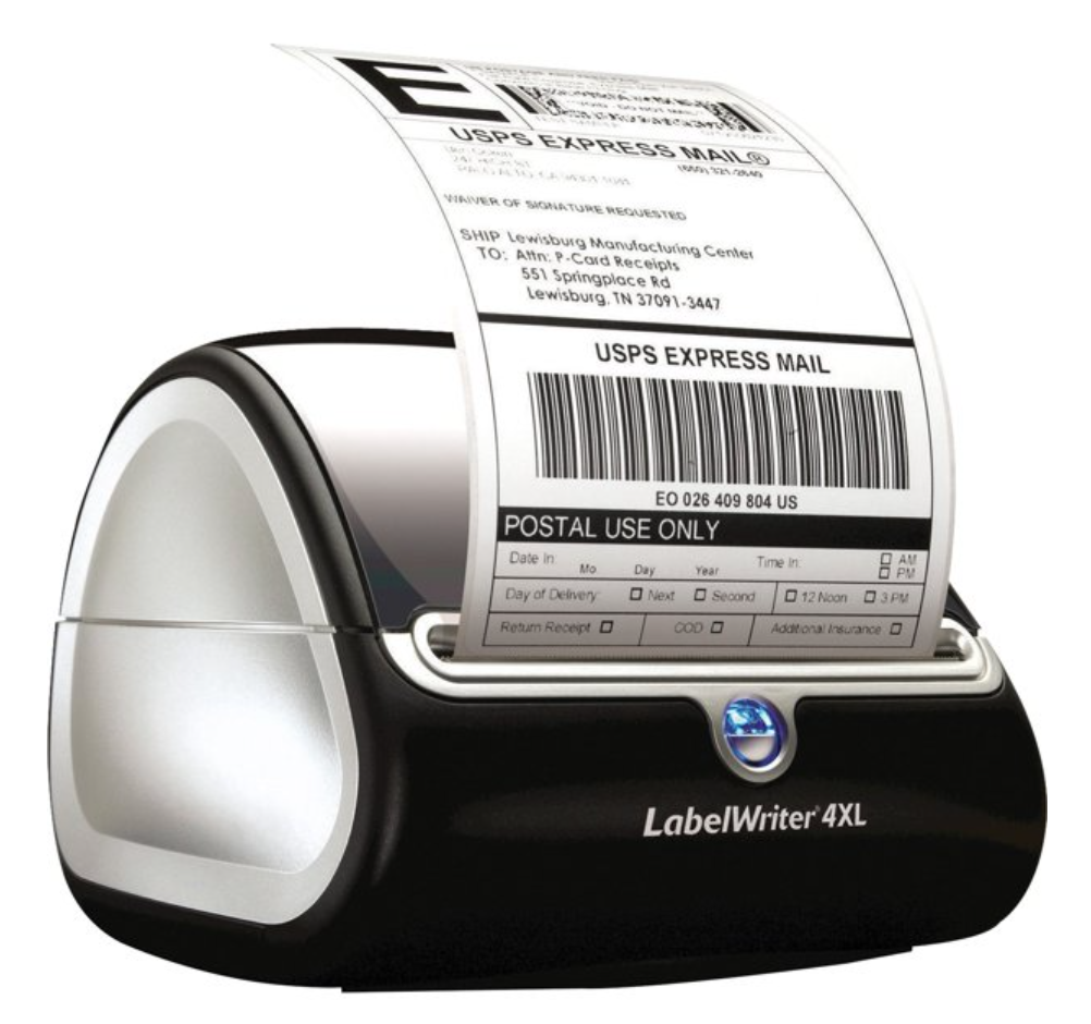 Dymo Wide Format 4XL Label Writer No Need Ink with up to 53 standard 4-line Address Label Printer