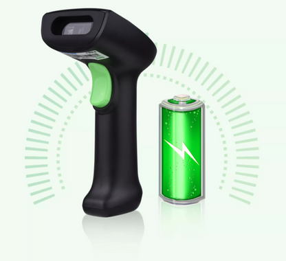 [CLEARANCE] LogicOwl OJ-WHS20 Wireless USB 1D,2D and QR Barcode Scanner for Supermarket, Retail and Warehouse compatible with Windows, Android, and Linux OJ-WHS20