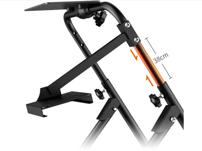 PXN A9 Gaming Racing Steering Wheel Foldable Stand Retractable 38cm Collapsible with Adjustable Wheel Pedal Angle