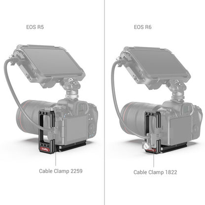 SMALLRIG 2976 Lightweight Aluminum L-Bracket for Canon EOS R5 and R6 Mirrorless Digital Cameras