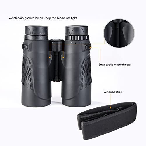 K&F Concept KF33-001 10x42 Roof Prism Waterproof High-Powered Binoculars Telescope with Low Light Night Vision