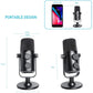 Maono AU-902 USB Microphone, Cardioid Condenser Podcast Mic with Dual Volume Control, Mute Button, Monitor Headphone Jack, Plug and Play for Vocal, YouTube, Livestream, Recording, Gaming