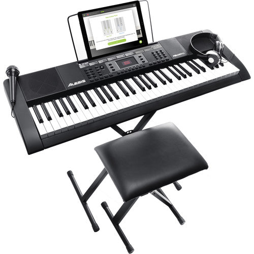 Alesis Melody 61MKII 61 Keys Keyboard w/ Bench and Stand