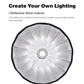 Godox QR-P70 70CM Deep Parabolic Quick Setup Bowens Mount Flash Speedlight Diffuser Reflector