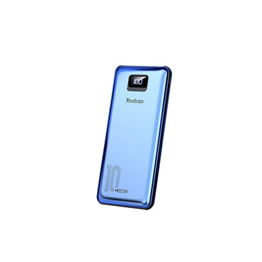 [CLEARANCE] Yoobao LC2 PRO 10000mAh Portable Powerbank with LED Display, PD20W Power Delivery Quick Charge with Built-in Two-Way Type C and Lightning Cable