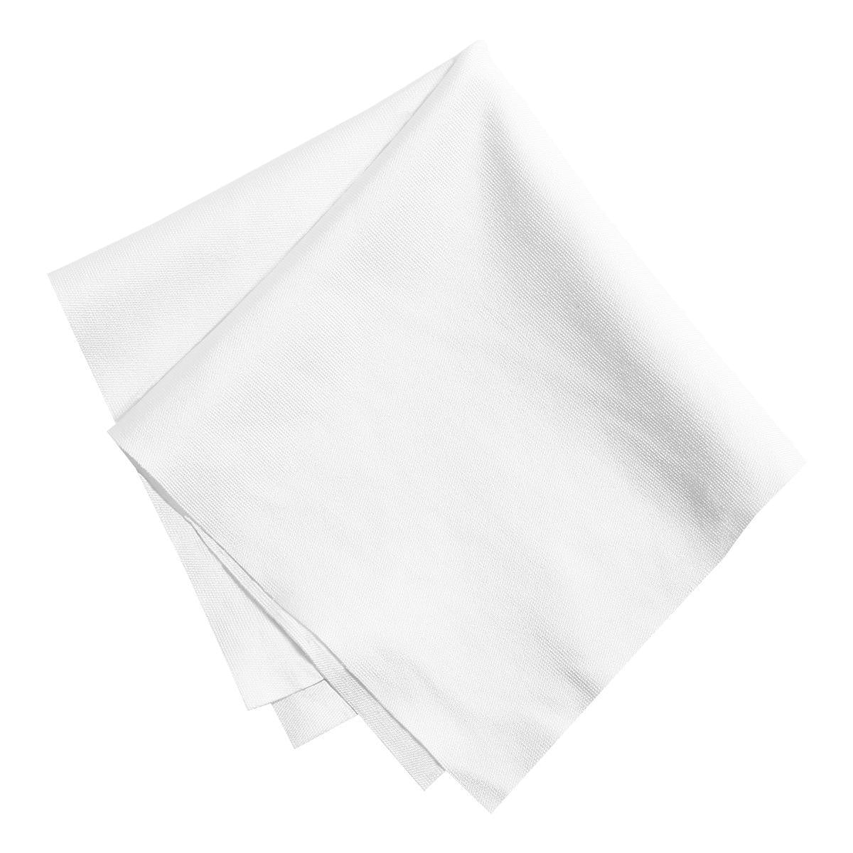 K&F Concept 20pcs Microfiber Cleaning Cloth Kit, 15X15cm White Dry-in Vacuum Wrapped for Camera Lens