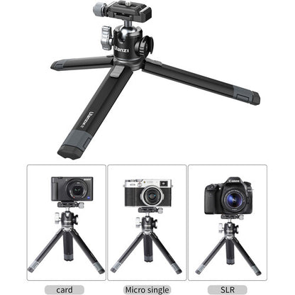 [CLEARANCE] Ulanzi MT-24 Two-Stage Camera Vlog Aluminum Universal Tripod with Ballhead for Vlog Vlogging, TikTok, Photography, Live Streaming, Zoom Meetings