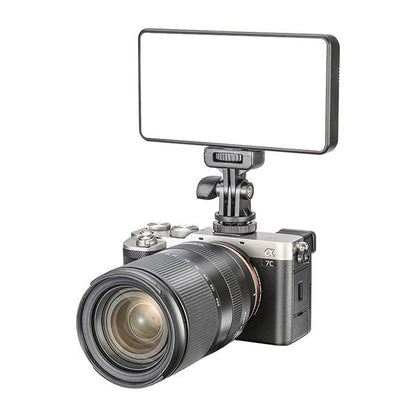 Ulanzi VL200 Mini LED Portable Bi-color Lightweight Pocket Video Camera Light LCD Display with Diffuser for Photography Lighting
