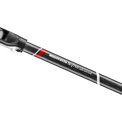 Manfrotto Befree Advanced Carbon Fiber Travel Tripod with 494 Ball Head Twist Locks, Black (MKBFRTC4-BH)