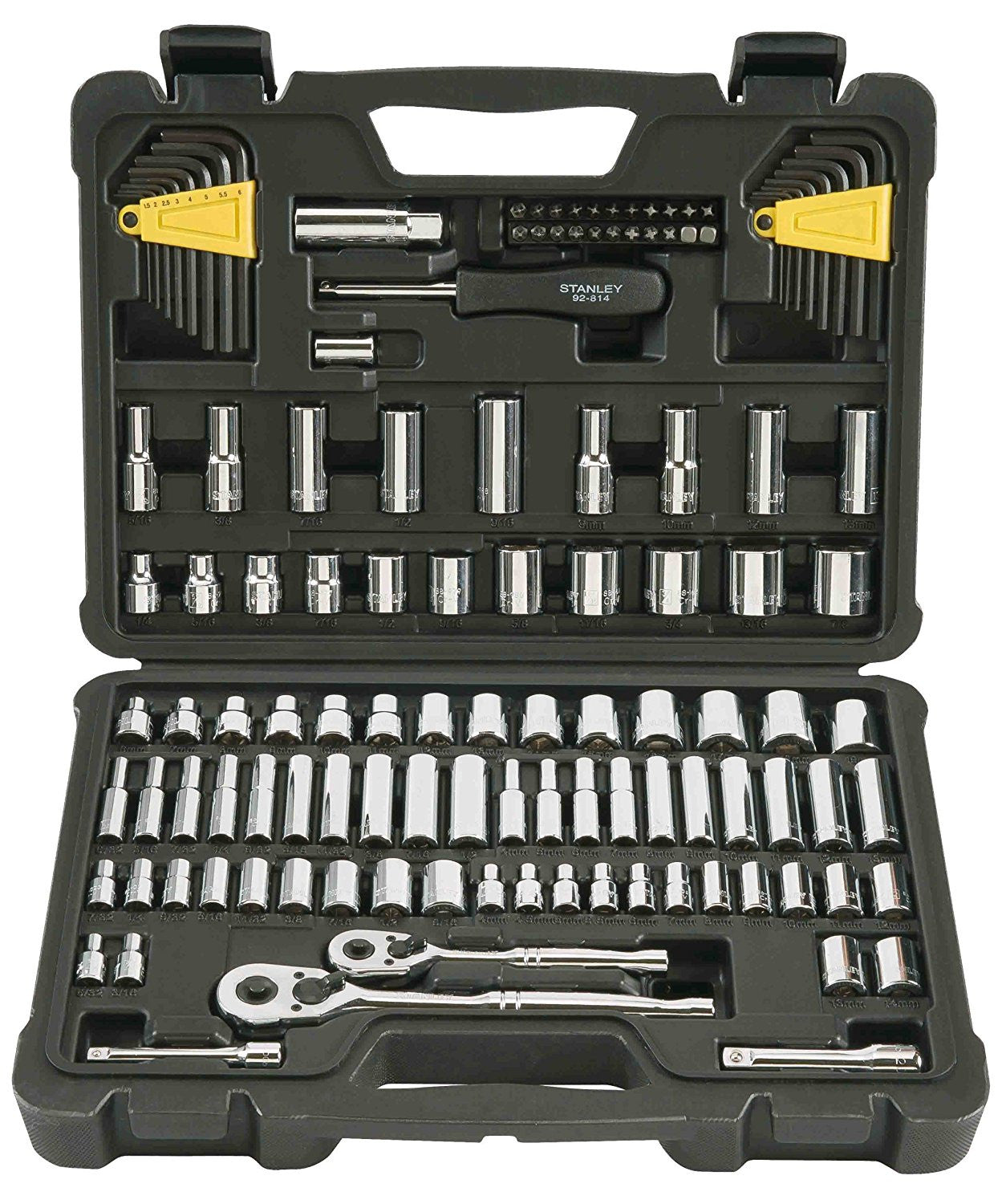 Stanley STMT71652 123-Piece Socket Wrench Tool Set Kit