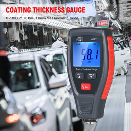 [CLEARANCE] Benetech GT235 LCD Coating Thickness Car Paint Depth Gauge Meter for Car Automobile