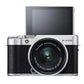 FUJIFILM X-A20 Mirrorless Digital Camera with 15-45mm Lens (Silver)