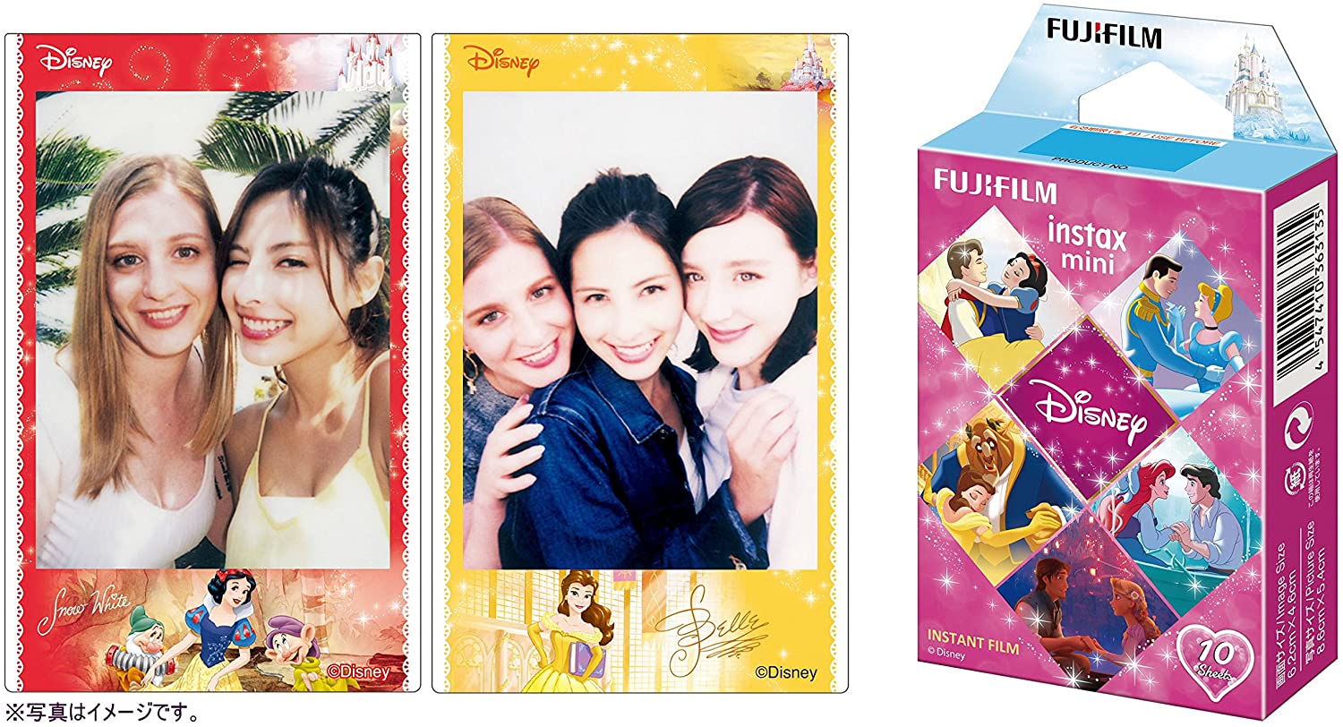 Fujifilm Instax Disney Princess 10 Sheets Film for Fujifilm instax Mini Cameras
