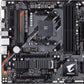 Gigabyte B450 Aorus M Micro ATX Motherboard with Ryzen AM4 Socket M.2 Thermal Guard and Support for HDMI DVI DDR4 Memory and USB 3.1 Gen2 for Desktop Computers