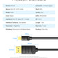 Vention 4K/60Hz Mini DP to DP Gold Plated 2-Meters (HAA) Displayport Cable for TV, PC, Projectors, Laptops, Macbook, iMac (Available in Different Lengths)