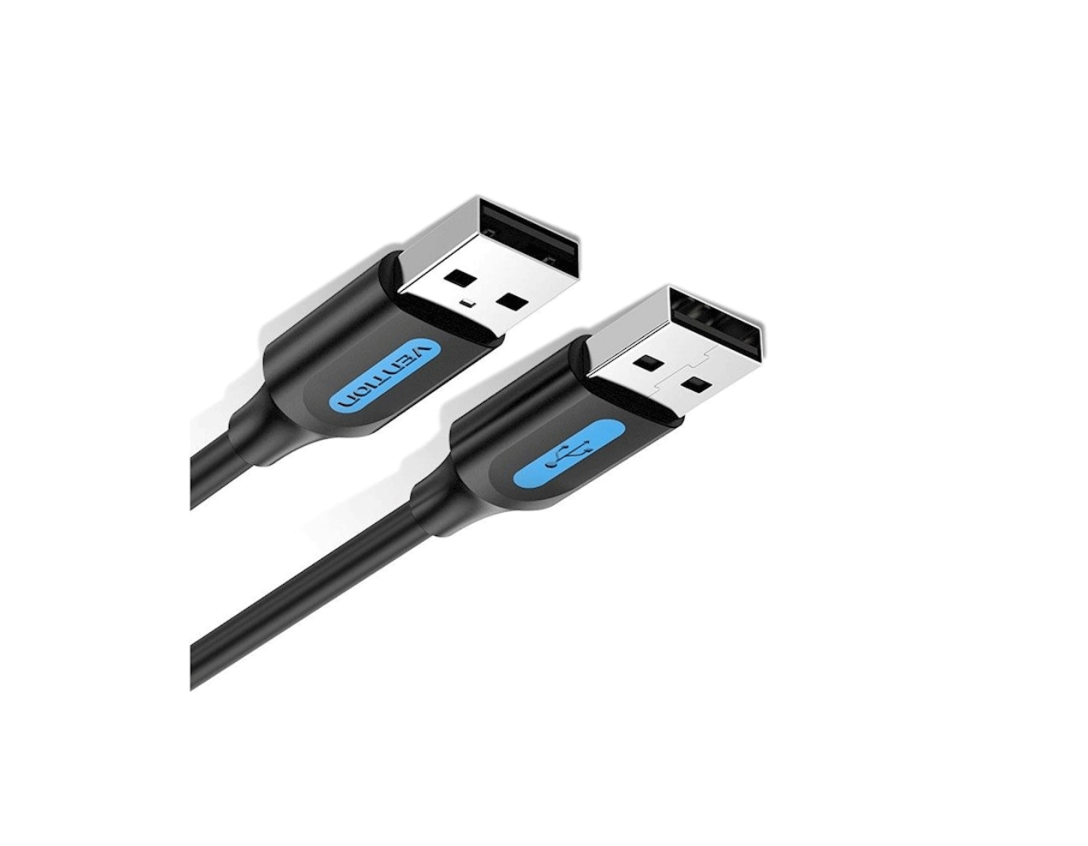 Vention USB 3.0 A Male to A Male Nickel Plated (CON) 5Gbps USB Cable for Hard Drive, Laptops, TV Box and Other Male to Male Devices (Available in Different Lengths)