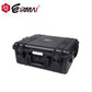 Eirmai R100 Shockproof Waterproof Camera Suitcase Storage Box Hard Case with Customized Foam and Safety Buckles (Small)