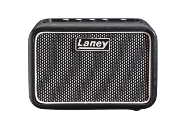 Laney Mini ST SuperG 6-Watt Battery-Powered Stereo Combo Amplifier with LSI Smartphone Insert Clean & Drive Amp for Electric Guitars