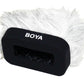 Boya By-P10 Professional fluffy windshield for portable recorders. Inside size : 50 x 20 x 37mm Suitable for :Zoom IQ-6, Tascam DR-07, Sony PCM-M10, Rode iXY and others