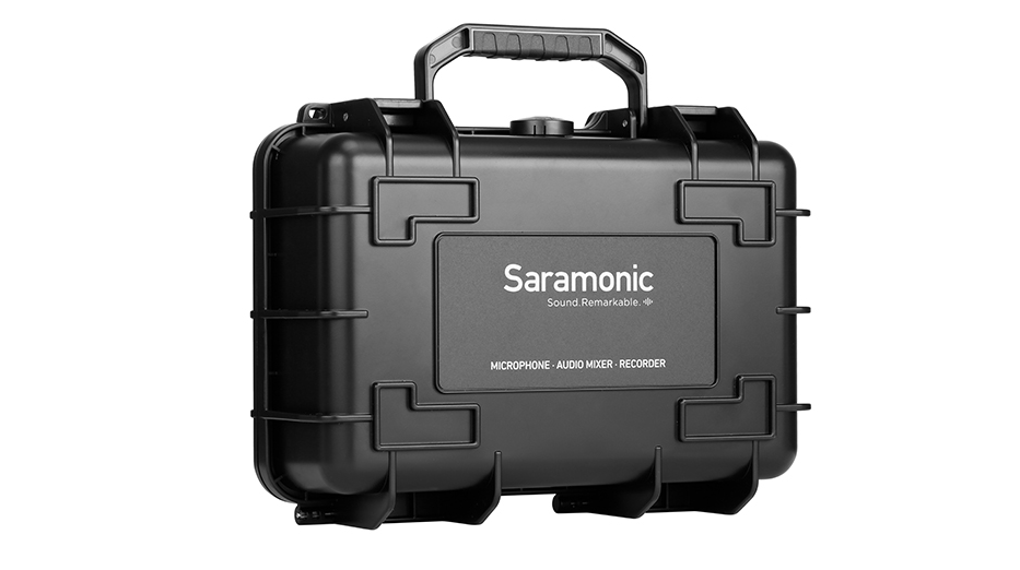 Saramonic VLINK2 KIT2 2.4GHz Wireless Microphone System Perfect for Field Recording, News Broadcast and Interviews (TX+TX+RX)