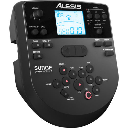 Alesis Surge Mesh Kit Eight-Piece Electronic Drum Kit with Mesh Heads