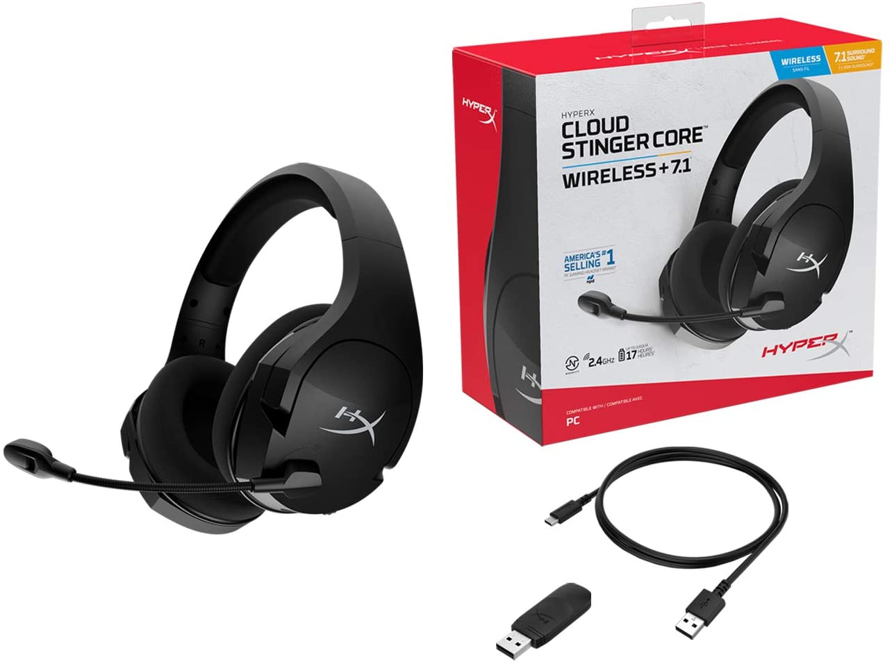 Kingston HyperX Cloud Stinger Gaming Headset with Mic