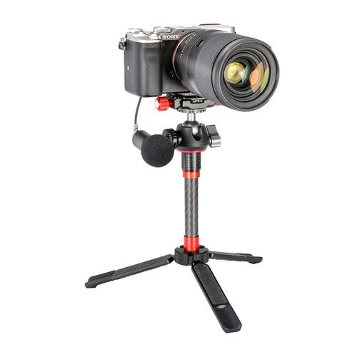 Ulanzi MT-43 Reverse Close Metal Foldable Tripod Selfie Stick for Smartphone, Mirrorless Camera
