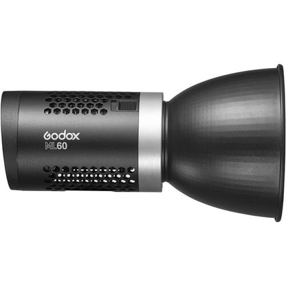 Godox ML60 5600K LED Light for Shooting Outdoors, Lightning, Flash