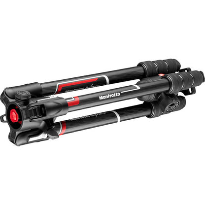 Manfrotto MKBFRC4GTXP-BH Befree GT XPRO Carbon Fiber Travel Tripod with 496 Center Ball Head for Photography, Vlogging