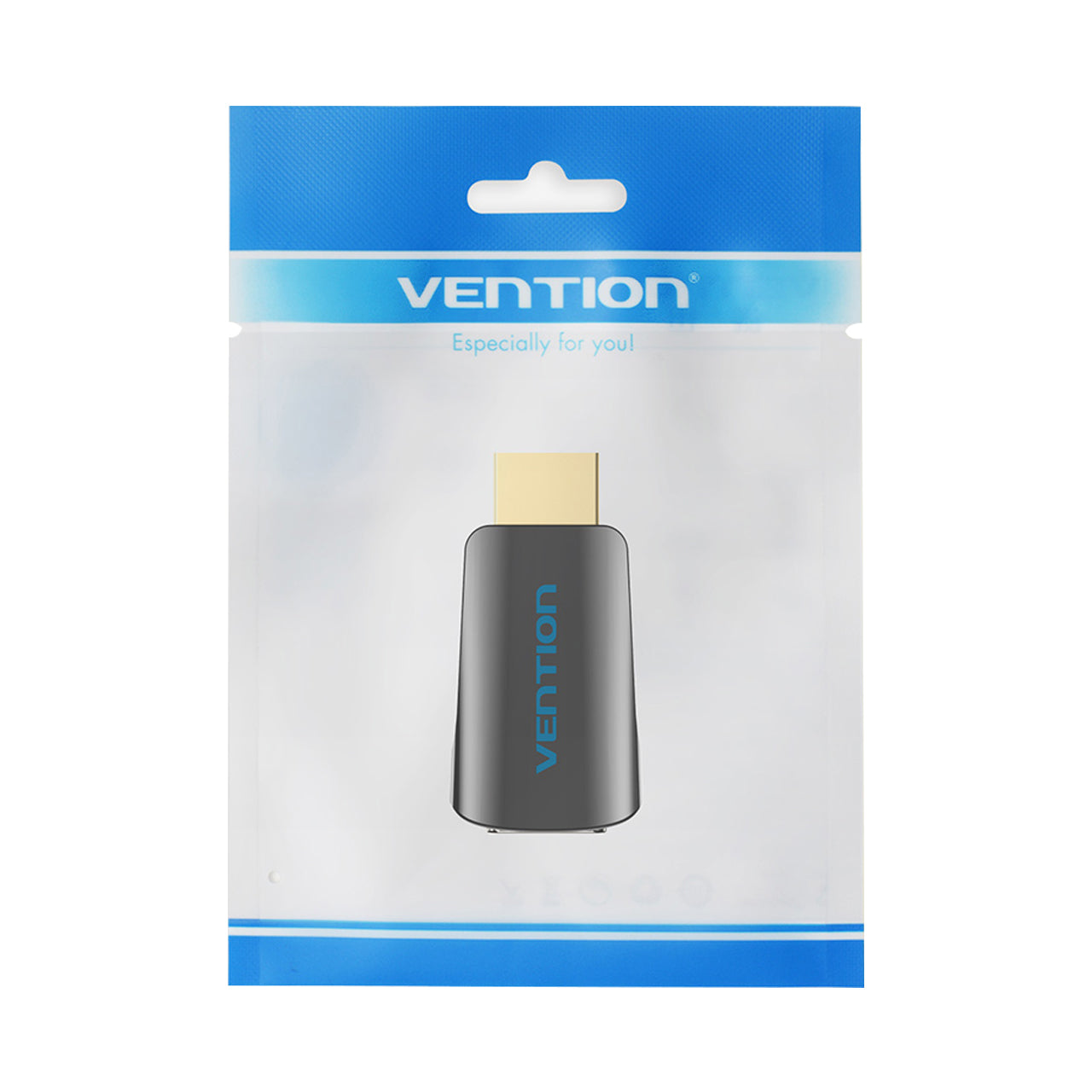 Vention HDMI Male to VGA Female Adapter Converter 1080p 60hz Gold-Plated with 3.5mm Audio Port (AIDB0)