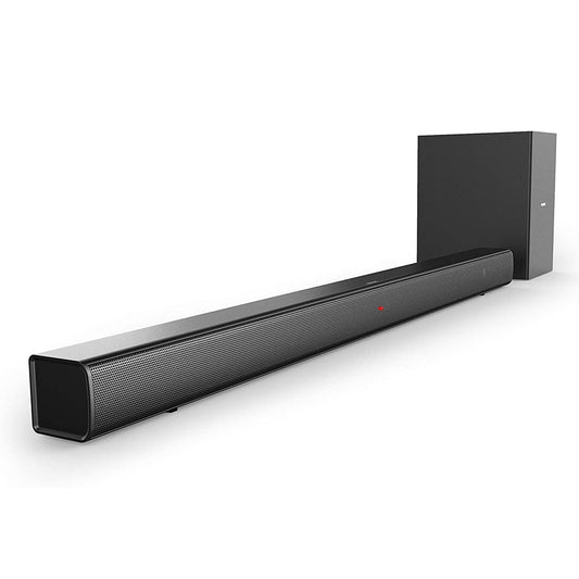 PHILIPS HTL1520B 2.1 Channel Bluetooth Wireless Soundbar Speaker with Wireless Deep Bass Subwoofer, HDMI ARC Slot and 3.5mm AUX IN