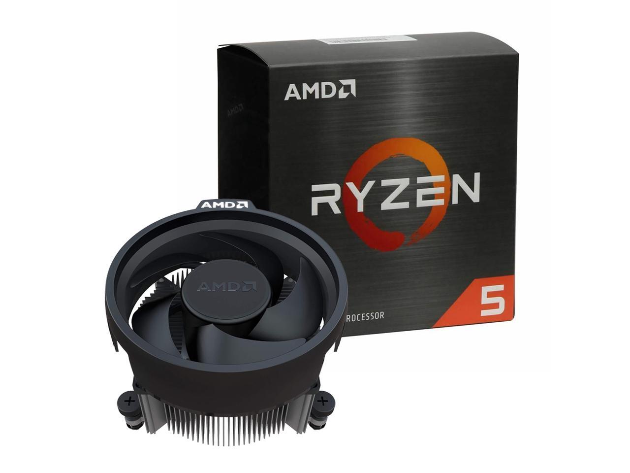 AMD Ryzen 5 5600X Processor for Desktop Computers with 12 Threads ...
