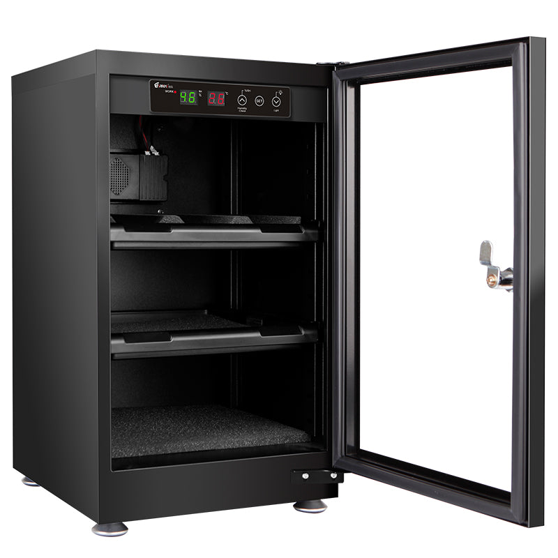 Eirmai 40L Electronic Digital Dry Cabinet Dehumidifying Box with Automatic AI Smart Control - 40 Liters (MRD-45S)