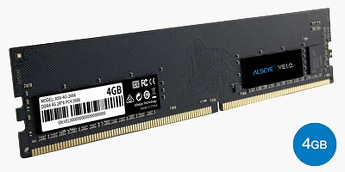 Alseye Velo Series 4GB / 8GB DDR4 2666MHz U-DIMM RAM Desktop PC Memory