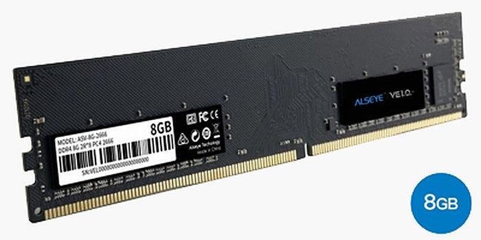 Alseye Velo Series 4GB / 8GB DDR4 2666MHz U-DIMM RAM Desktop PC Memory