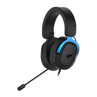 ASUS TUF Gaming H3 Stereo Gaming Headset with 7.1 Surround Sound, Deep Bass, Lightweight Design and Fast-Cooling Ear Cushions (Blue, Red, Silver, Gray, Gun Metal)