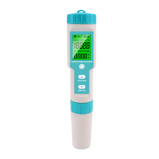 Noyafa Digital 7-in-1 Multi Meter Water Quality Tester PH/EC/TDS/Salinity/S.G/ORP/Temperature PPM Electric Conductivity Salinity | NF-C600