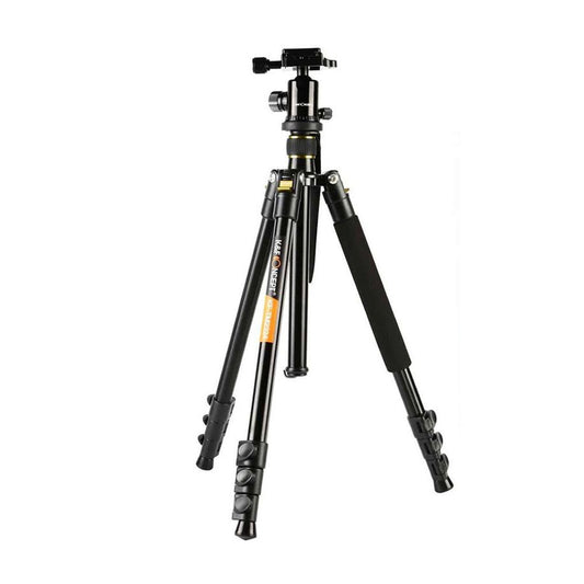 K&F Concept Lightweight and Compact Aluminum DSLR Tripod  64''/162cm with 360 Degree Panorama Ball Head Quick Release Plate With 10kg Load Capacity for Travel and Vlogging | KF09-007