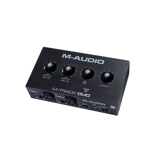 M-Audio M-Track Duo 2-Channel USB Audio Interface with Dual Combo Input/Output | MTRACKDUO