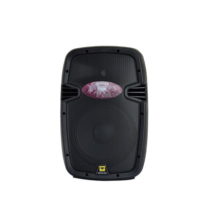 [CLEARANCE] KEVLER EON-10A 10" 300W 2-Way Full Range Active Loud Speaker (PAIR) with LCD Display and Class D Amplifier, Built-In USB Port / FM / Bluetooth Function, XLR Line / 2 Mic / RCA I/O and Speaker Out
