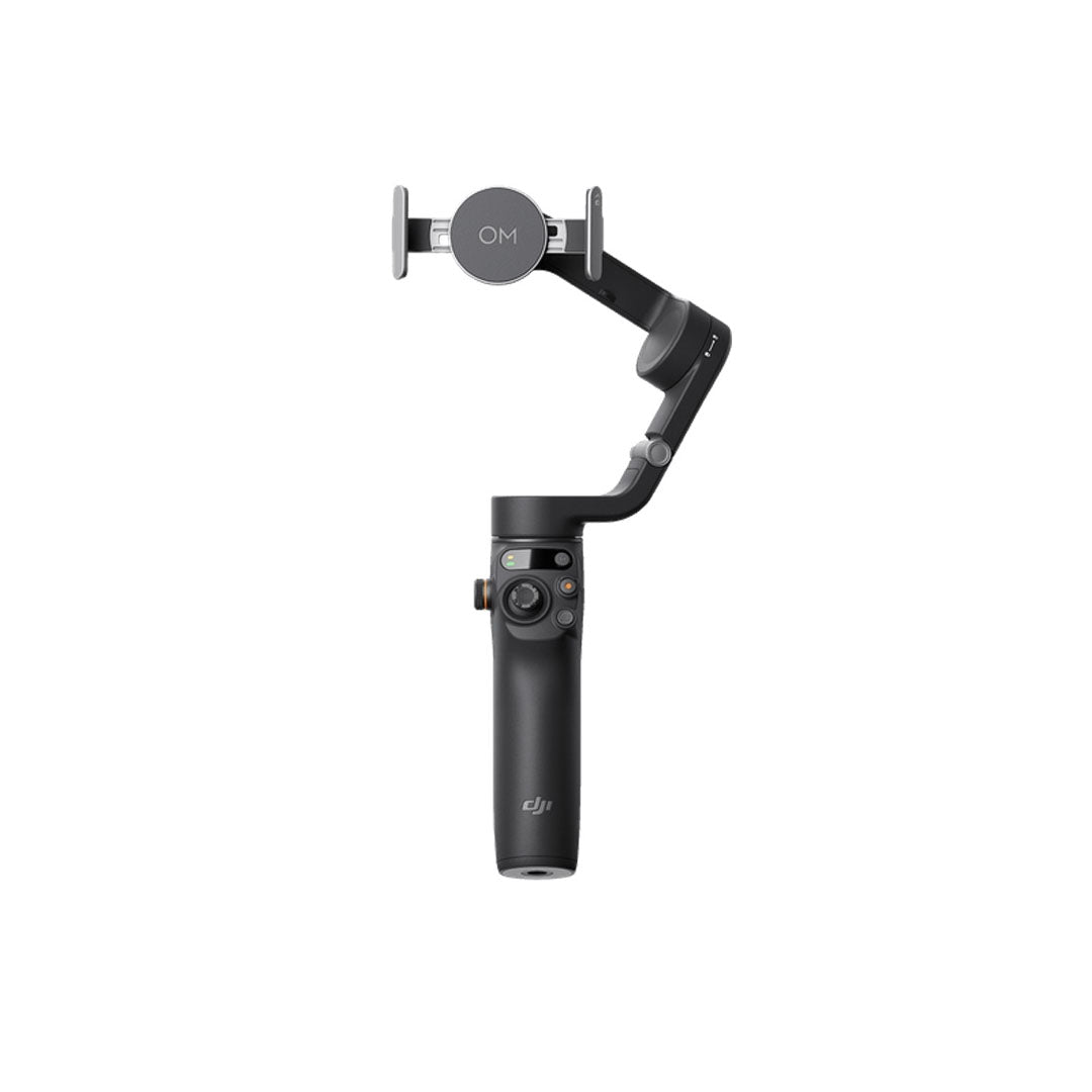 DJI OM6 Osmo Mobile 6 Smartphone Gimbal Stabilizer with ActiveTrack 6.0, 3-Axis Stabilization, Built-in Extension Rod, Control Gimbal/Phone with DJI Mimo App, Side Control Wheel, Time Lapse, Dynamic Zoon, Hyperlapse, and Panorama Modes