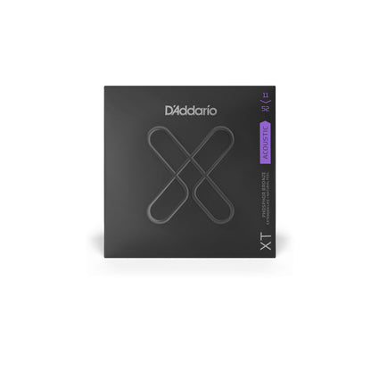 D'Addario Acoustic Custom Light Phosphor Bronze Coated Guitar Strings Set (.11-.052mm) | XTAPB1152