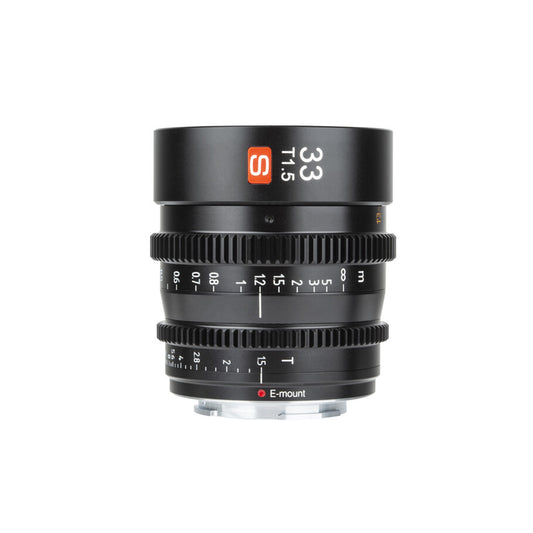 Viltrox 33mm T1.5 Manual Focus APS-C Cine Lens for Micro Four Thirds Mirrorless Camera