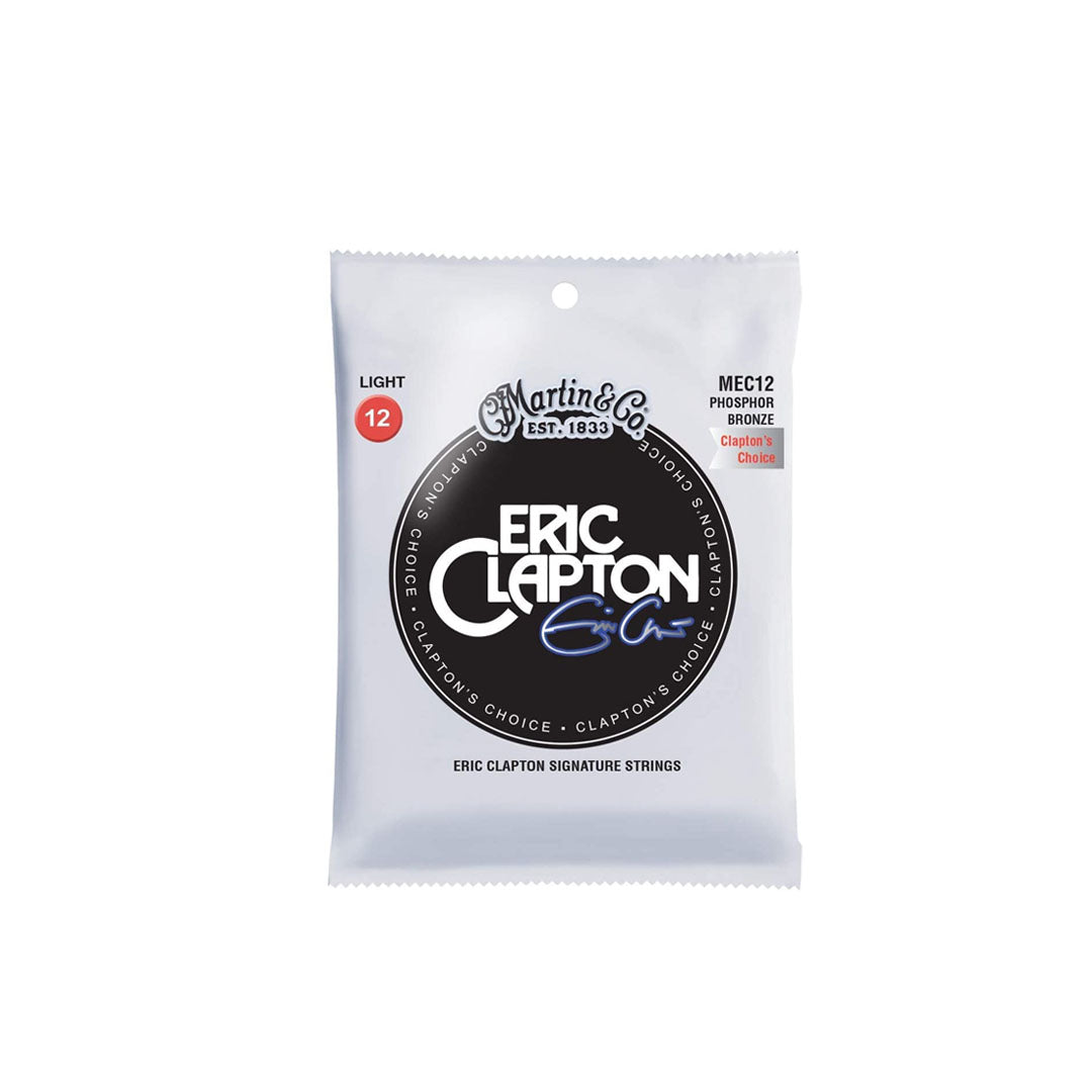 Martin u0026 Co. Eric Clapton Signature 92/8 Phosphor Bronze Acoustic Guitar  Strings Set (Light